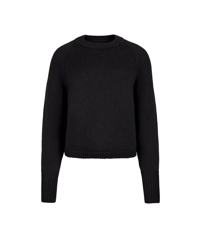 Girocollo in cashmere tricot