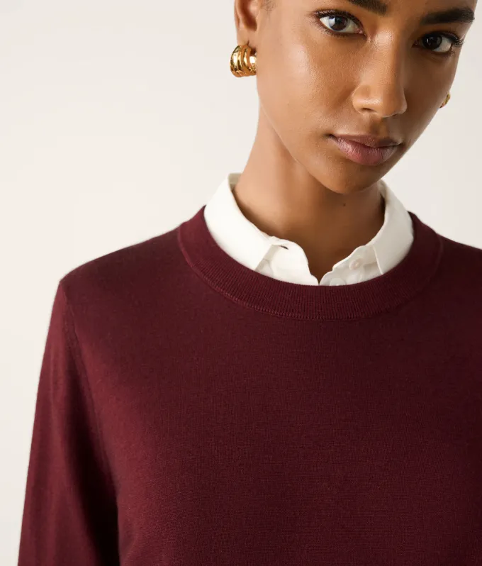 Girocollo in Cashmere Ultrafine
