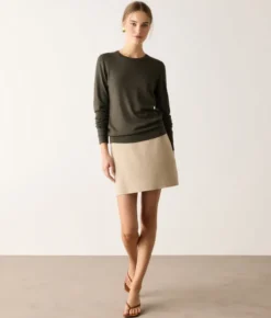 Girocollo in Cashmere Ultrafine