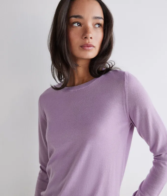 Girocollo in Cashmere Ultrafine