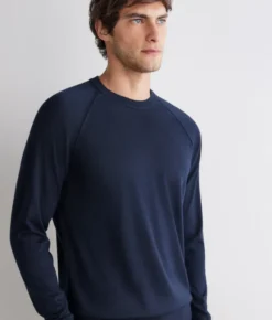 Girocollo manica raglan in Cashmere Ultrafine