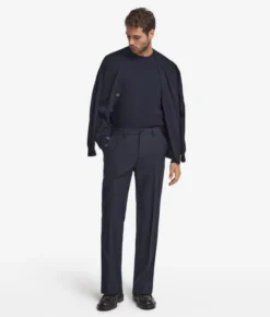Girocollo punto waffle in Cashmere Ultrasoft
