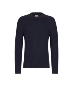 Girocollo punto waffle in Cashmere Ultrasoft