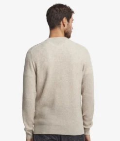 Girocollo punto waffle in Cashmere Ultrasoft