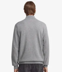 Maglia con mezza zip in Cashmere Ultrasoft