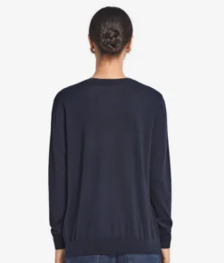 Maglia con scollo a V in Cashmere Ultrafine