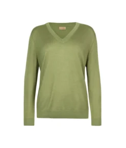 Maglia con scollo a V in Cashmere Ultrafine