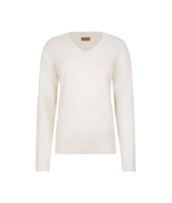 Maglia con scollo a V in Cashmere Ultrasoft