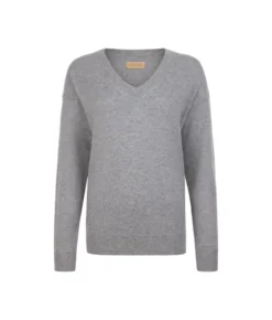 Maglia con scollo a V in Cashmere Ultrasoft
