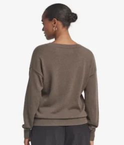 Maglia con scollo a V in Cashmere Ultrasoft