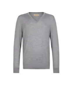 Maglia con scollo V in Cashmere Ultrafine