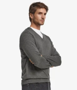Maglia con scollo V in Cashmere Ultrafine