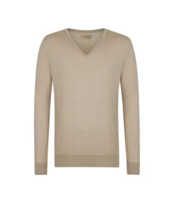 Maglia con scollo V in Cashmere Ultrafine