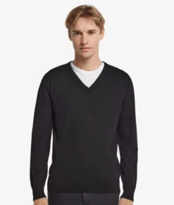 Maglia con scollo V in Cashmere Ultrafine