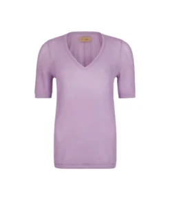 Maglia traforata in cotone