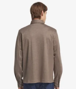 Overshirt in lana