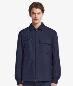 Overshirt tecnico con zip