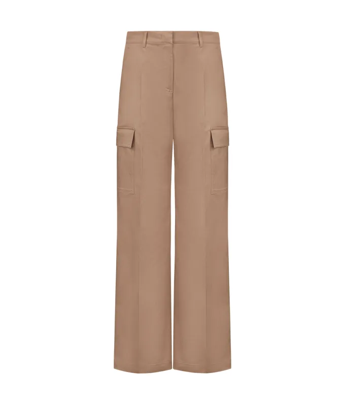 Pantalone cargo in cotone