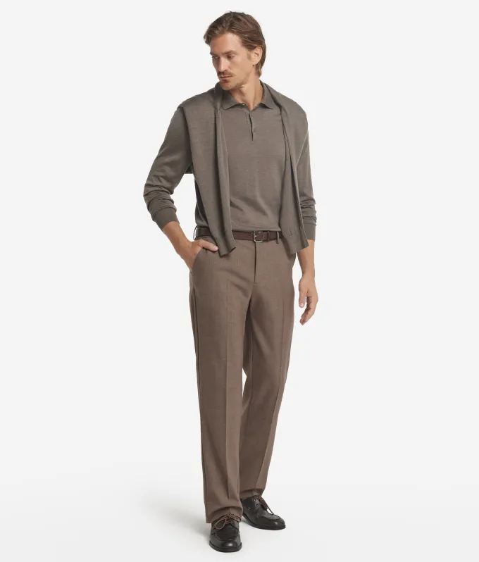 Pantalone chino in lana