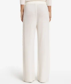 Pantalone con dettaglio trecce in Cashmere Ultrasoft