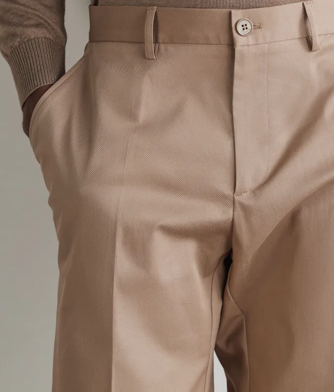 Pantalone dritto in cotone
