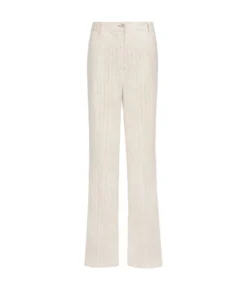 Pantalone gessato paillettes