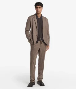 Pantalone in jersey di lana