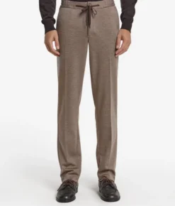 Pantalone in jersey di lana