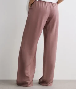 Pantalone in raso opaco
