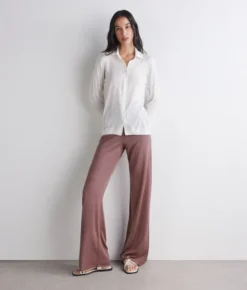 Pantalone in seta