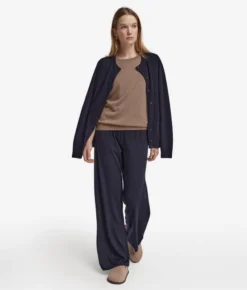 Pantalone palazzo in Cashmere Ultrafine