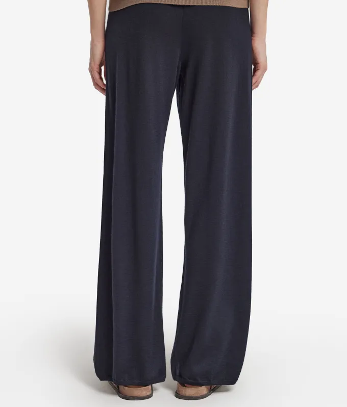 Pantalone palazzo in Cashmere Ultrafine