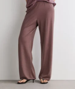 Pantalone palazzo in Cashmere Ultrafine