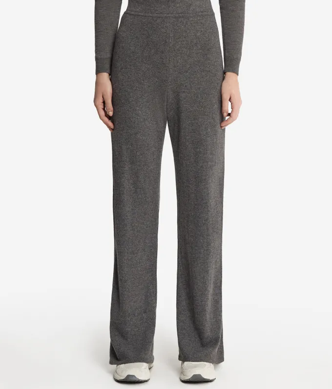 Pantalone palazzo in Cashmere Ultrasoft