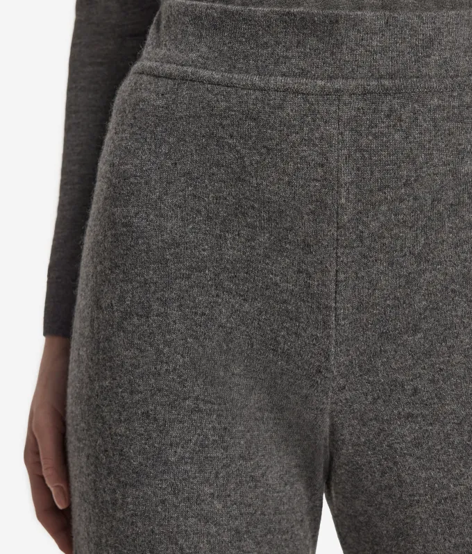 Pantalone palazzo in Cashmere Ultrasoft
