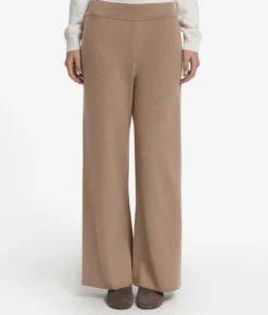 Pantalone palazzo in Cashmere Ultrasoft