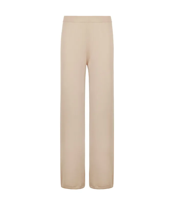 Pantalone palazzo in seta cotone