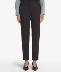 Pantalone sigaretta in jersey di lana