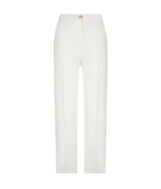 Pantaloni lino e viscosa