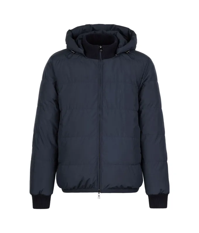 Piumino reversibile con trecce in Cashmere Ultrasoft