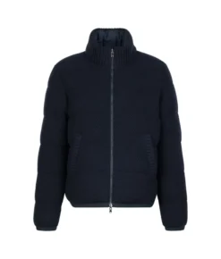 Piumino reversibile in cashmere