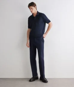 Polo in lino cotone