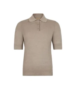 Polo in lino cotone