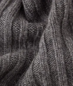 Scaldacollo a coste in Cashmere Ultrasoft