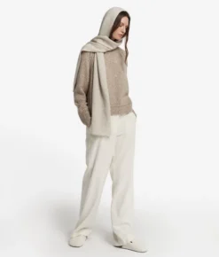 Sciarpa con cappuccio in Cashmere Ultrasoft