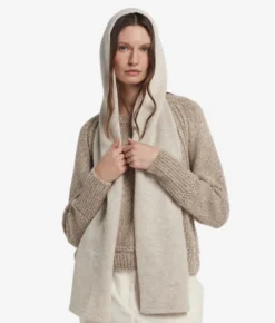 Sciarpa con cappuccio in Cashmere Ultrasoft