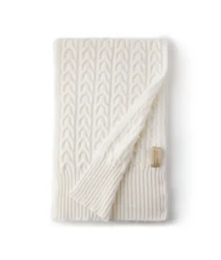 Sciarpa con intreccio in Cashmere Ultrasoft