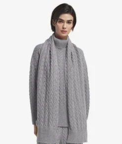 Sciarpa con intreccio in Cashmere Ultrasoft