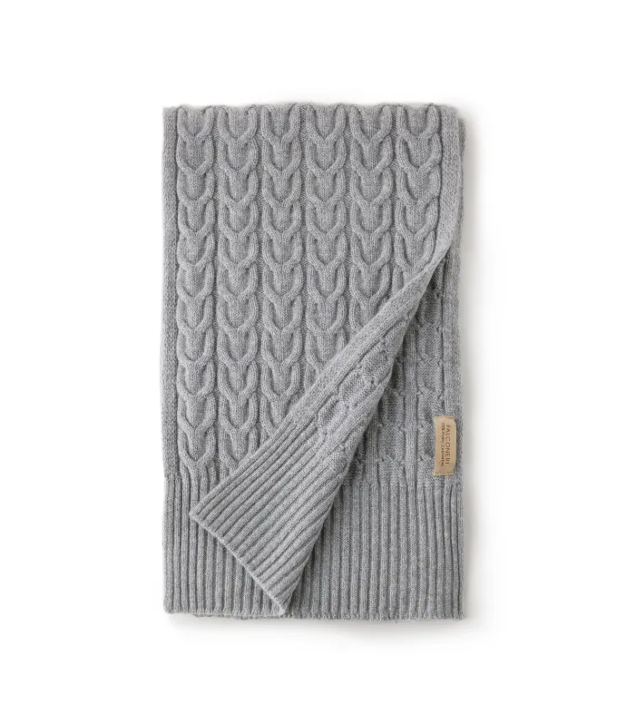 Sciarpa con intreccio in Cashmere Ultrasoft
