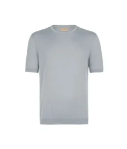 T-shirt girocollo in cotone